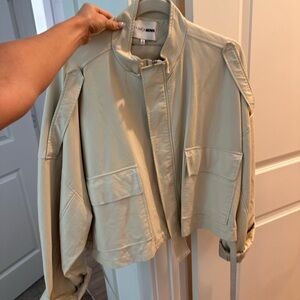 Fashion Nova Tan Utility Jacket